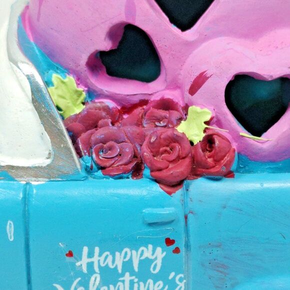 Happy Valentine's Day Light Up Convertible Car Decor Roses Hearts Multicolor - Picture 11 of 15